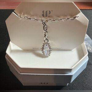 Bomb Party “Brilliant Statements Remain” Necklace Rhodium Plating